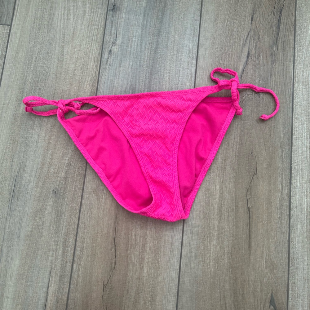 Women’s Old Navy Pink String Tie Swim Bikini Bottom - Size M